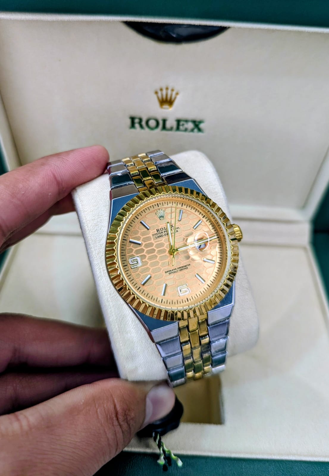 Rolex 2025 (golden dial)