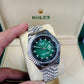 Rolex date just (green dial)