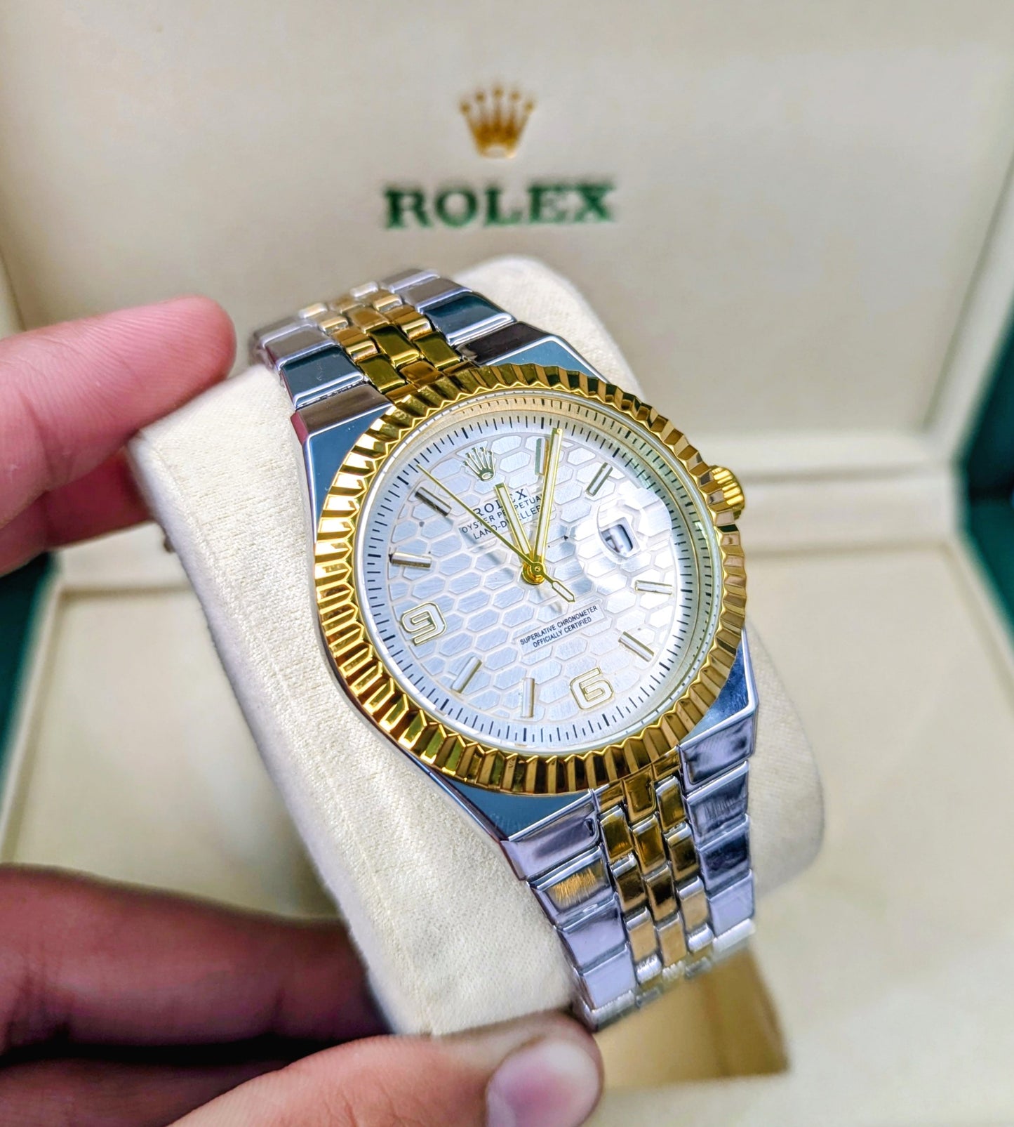 Rolex 2025 two-tone(white dial)